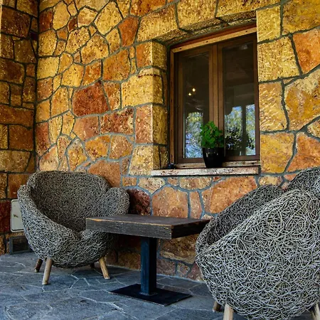 Jana Rustic Wood&stone 11,9km From Center! فيلة